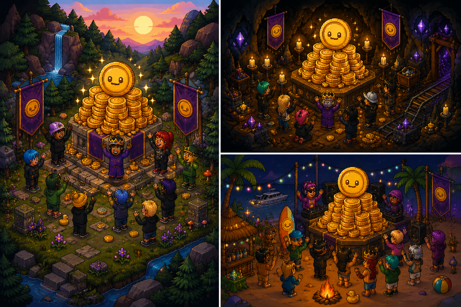 BCC community scenes artwork