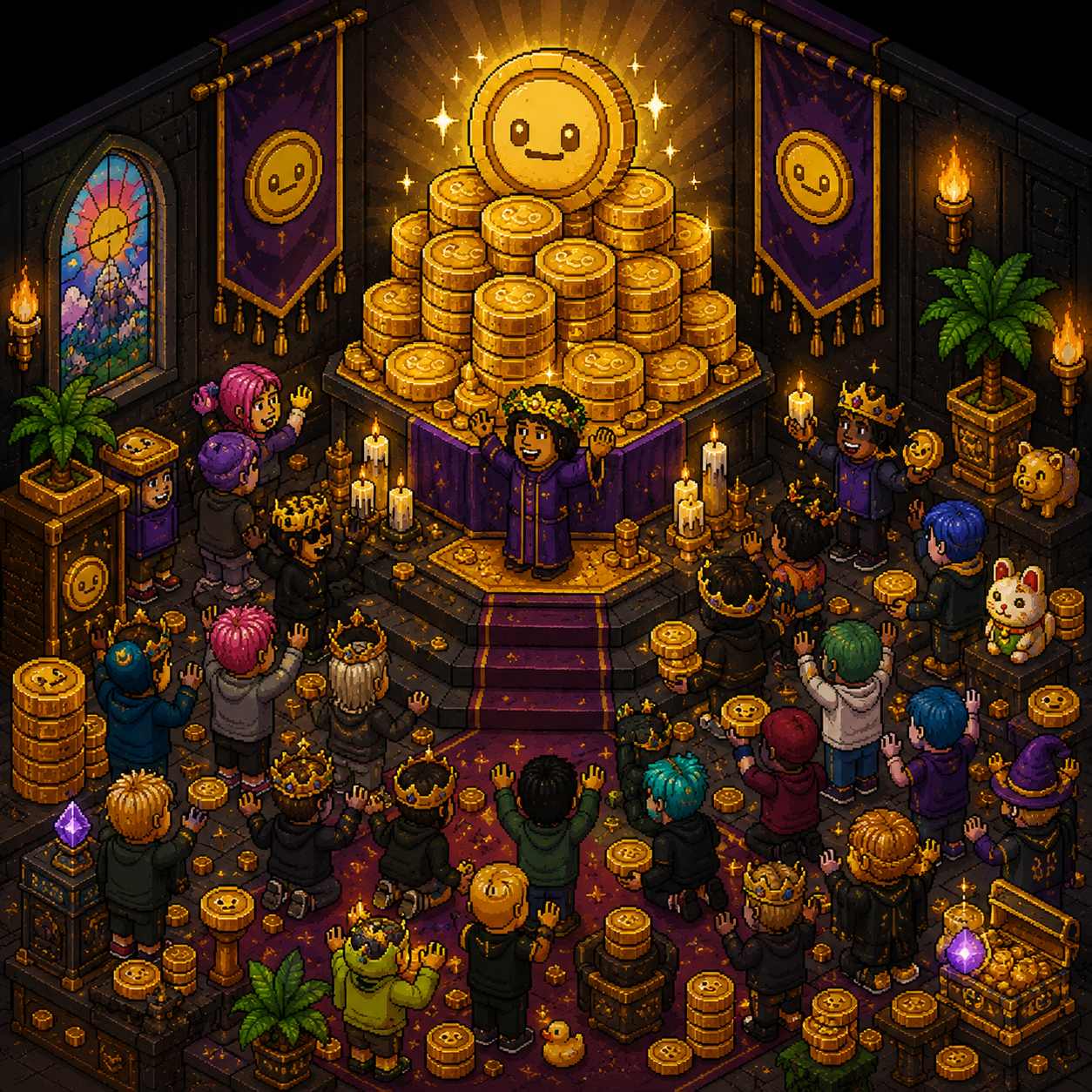 BCC community temple artwork