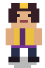 Pixel player sprite